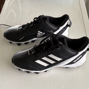Adidas Icon Black and White Cleats